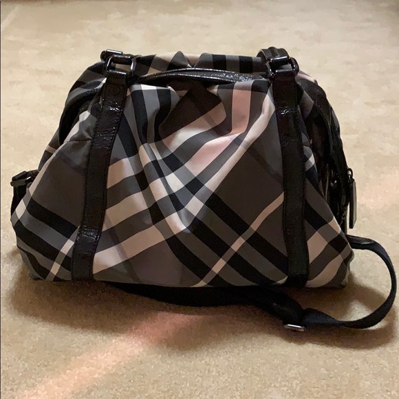 Burberry diaper bag